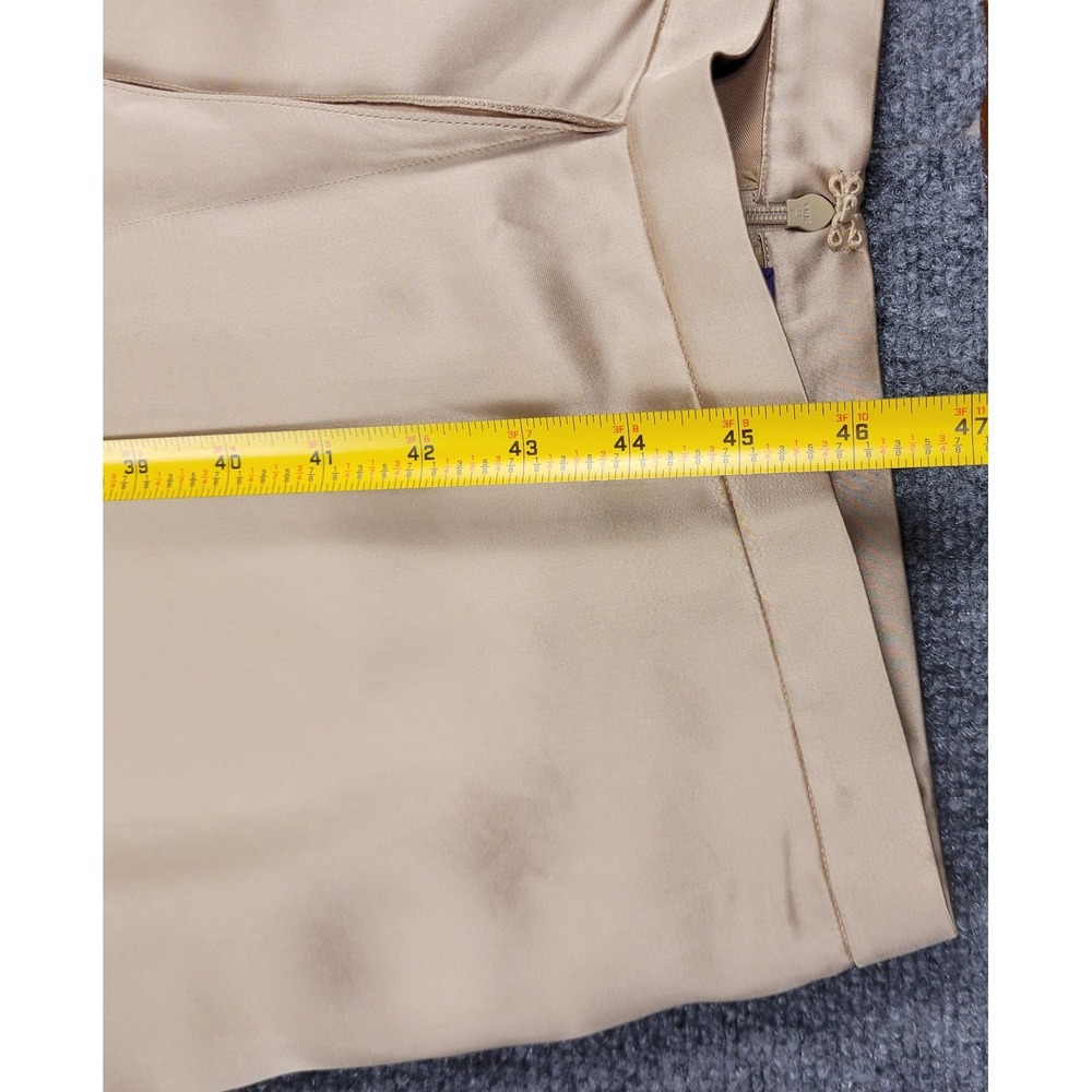 Ralph Lauren Purple Label Ellwood Cascade Ruffle Washed Satin Skirt Size 4 $2290 - Picture 9 of 11